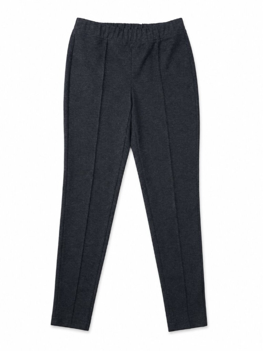 Talbots Dark Charcoal Gray Pull-On Leggings Pants Petite Small Career Casual - Picture 2 of 4